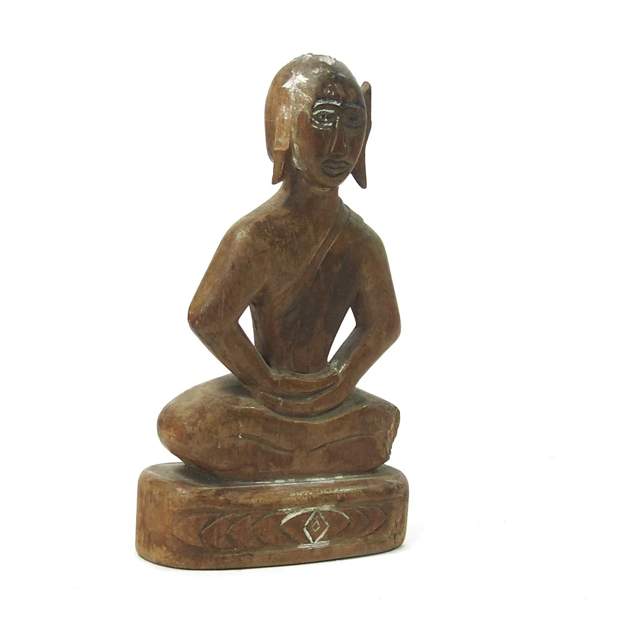 Brian's Collection Buddha Statue Antique "Thursdays Meditating Buddha" 10 - Image 2