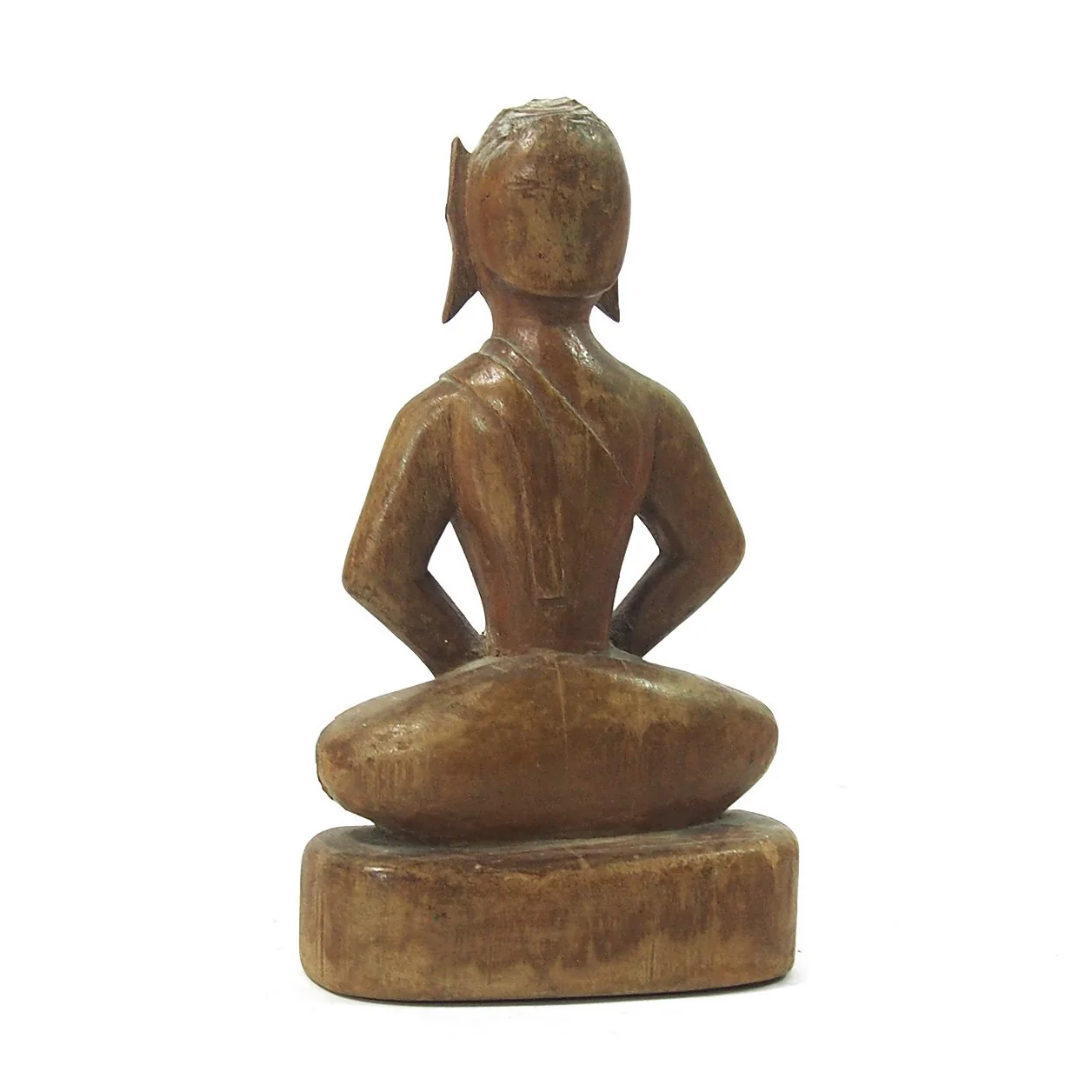 Brian's Collection Buddha Statue Antique "Thursdays Meditating Buddha" 10 - Image 3