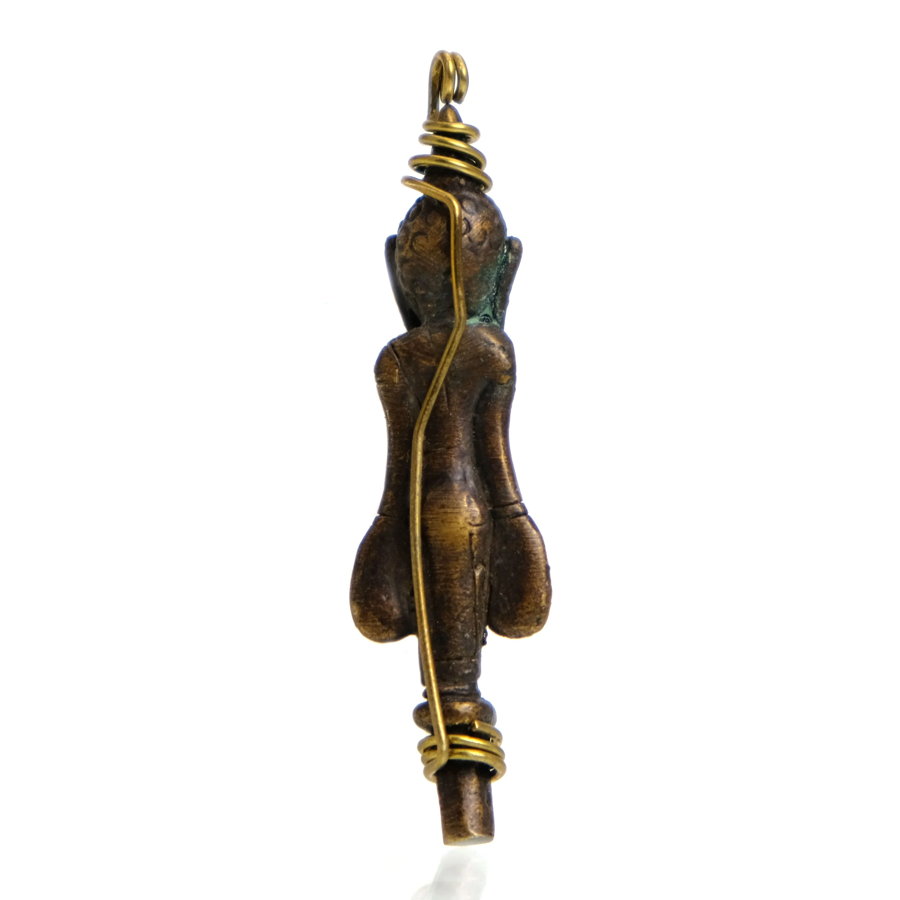 "Bring the Rain" or "Stop Fighting" Buddha" Amulet Pendant - Image 2