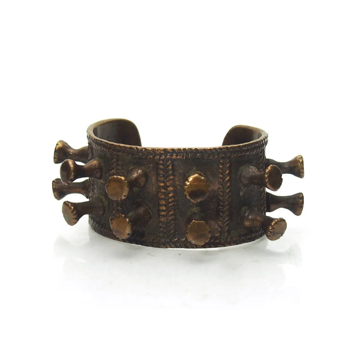 Bronze Naga Nail Bracelet - Image 5