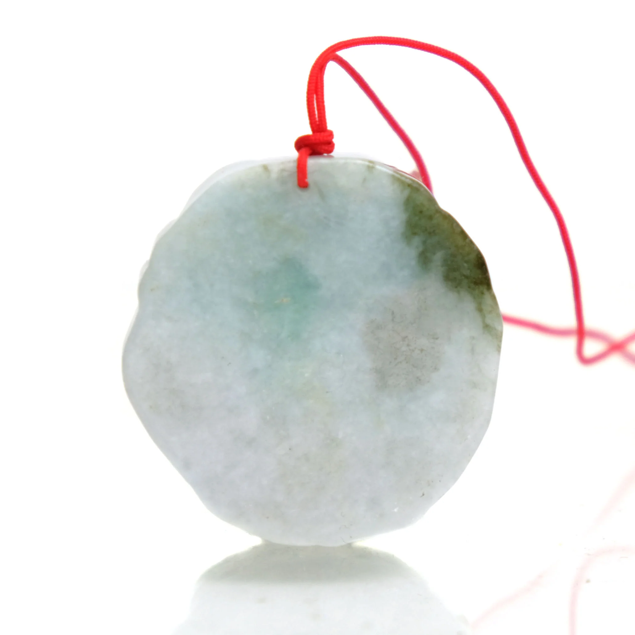 Budai (China) or Hotei (Japan) "Laughing Buddha" Nephrite Jade Pendant - Image 3