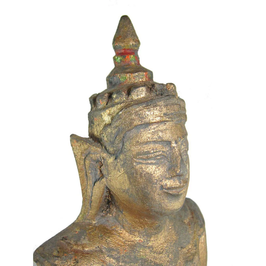 Buddha Riding Indora "3 Head Elephant" Figure - Image 7