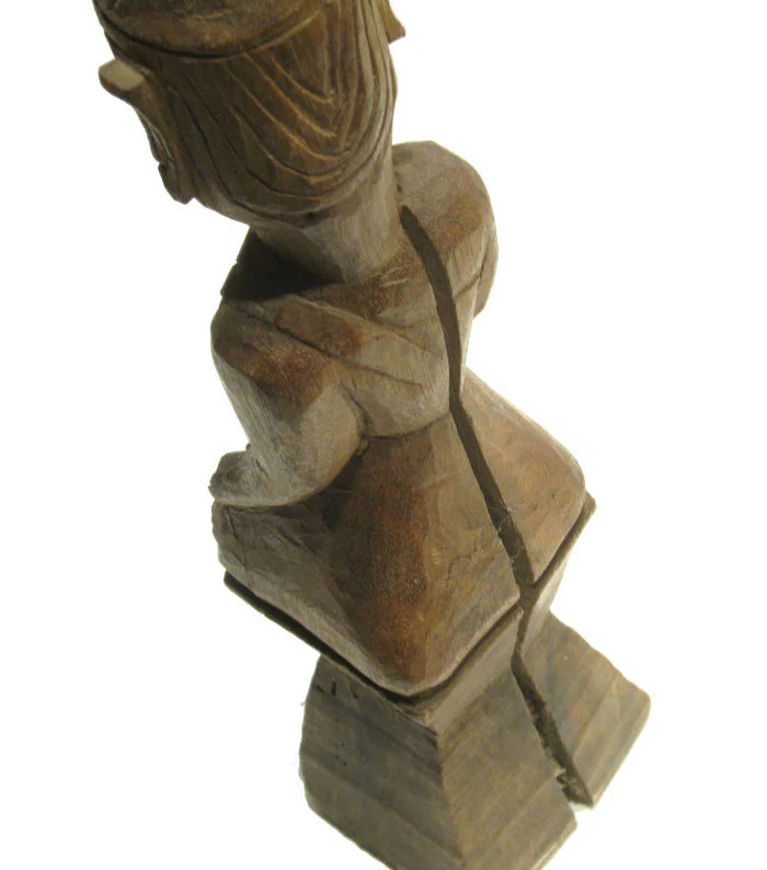 Buddha Statue Antique Laos ca.1920-40 - Image 6