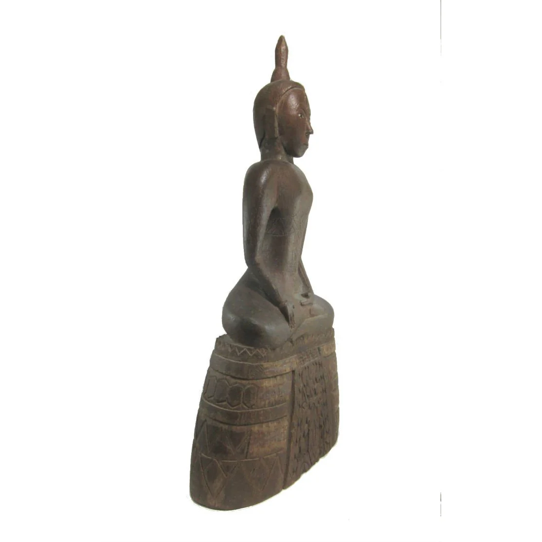 Buddha Statue Laos Antique-01 - Image 2