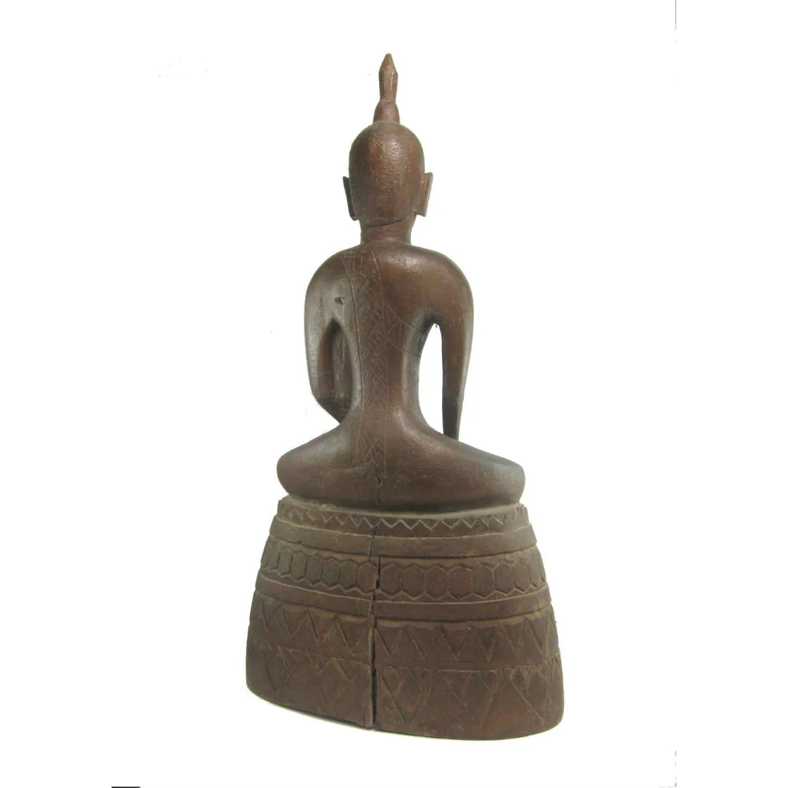 Buddha Statue Laos Antique-01 - Image 3