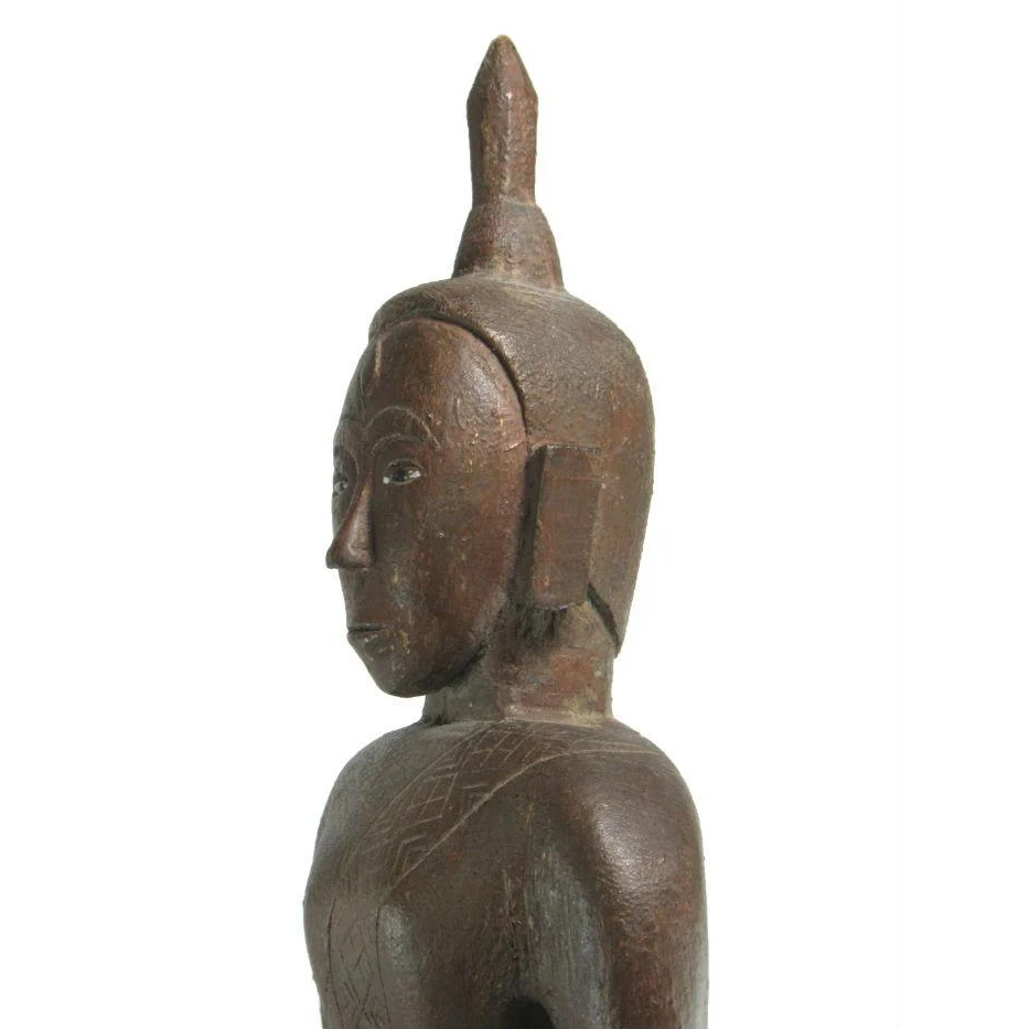 Buddha Statue Laos Antique-01 - Image 5
