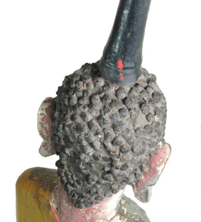 Buddha Statue Antique Laos ca.1920-40 26" Tall - Image 7
