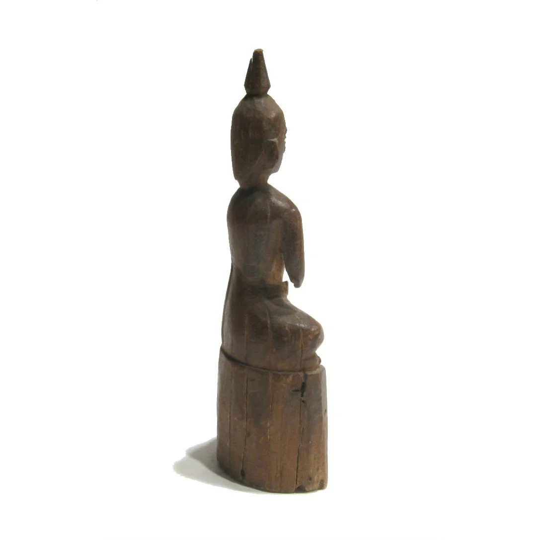 Buddha Statue Antique Laos ca.1920-40 - Image 4