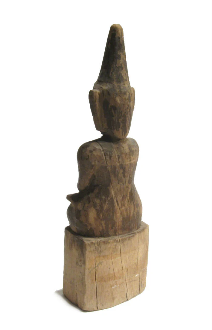 Buddha Statue Antique Laos ca.1920-40 - Image 3