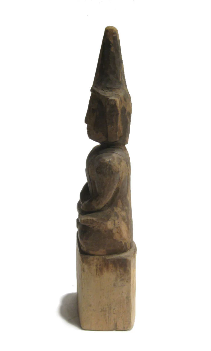 Buddha Statue Antique Laos ca.1920-40 - Image 4