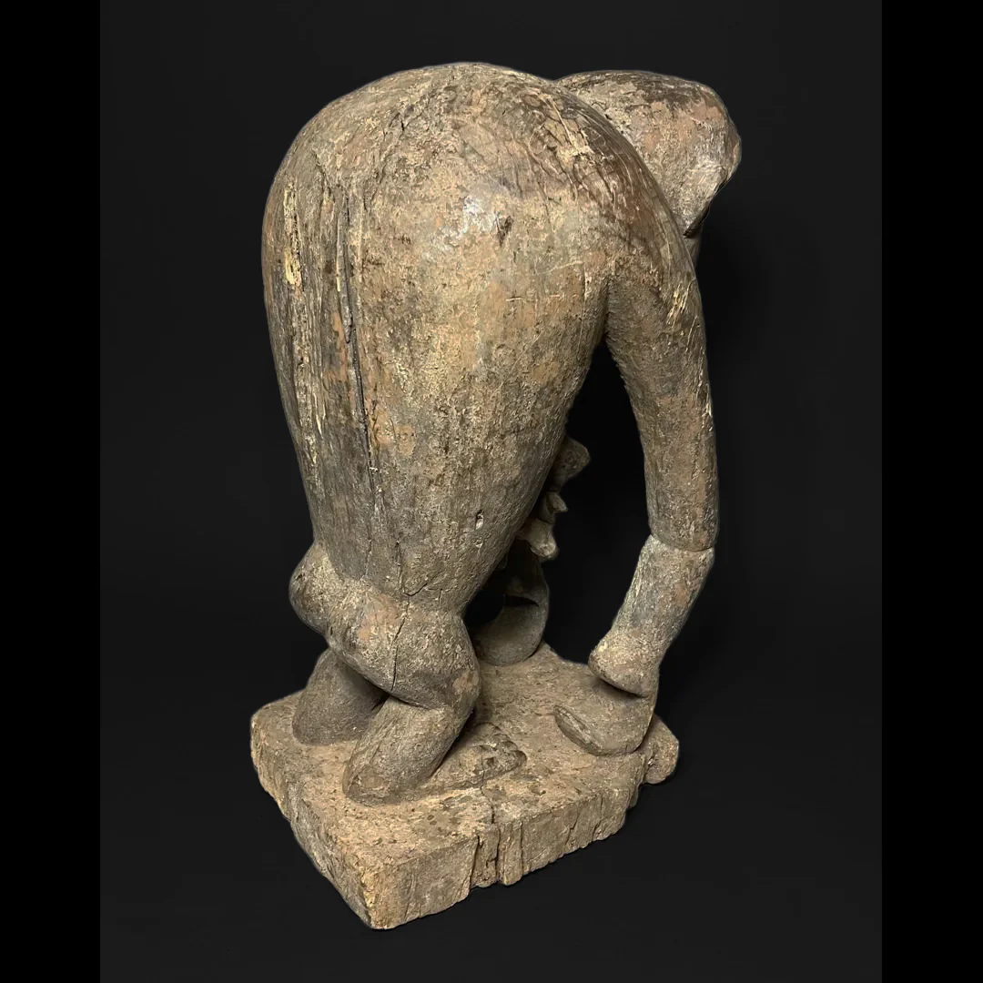 Bulu Male Monkey Figure, Cameroon - Image 3