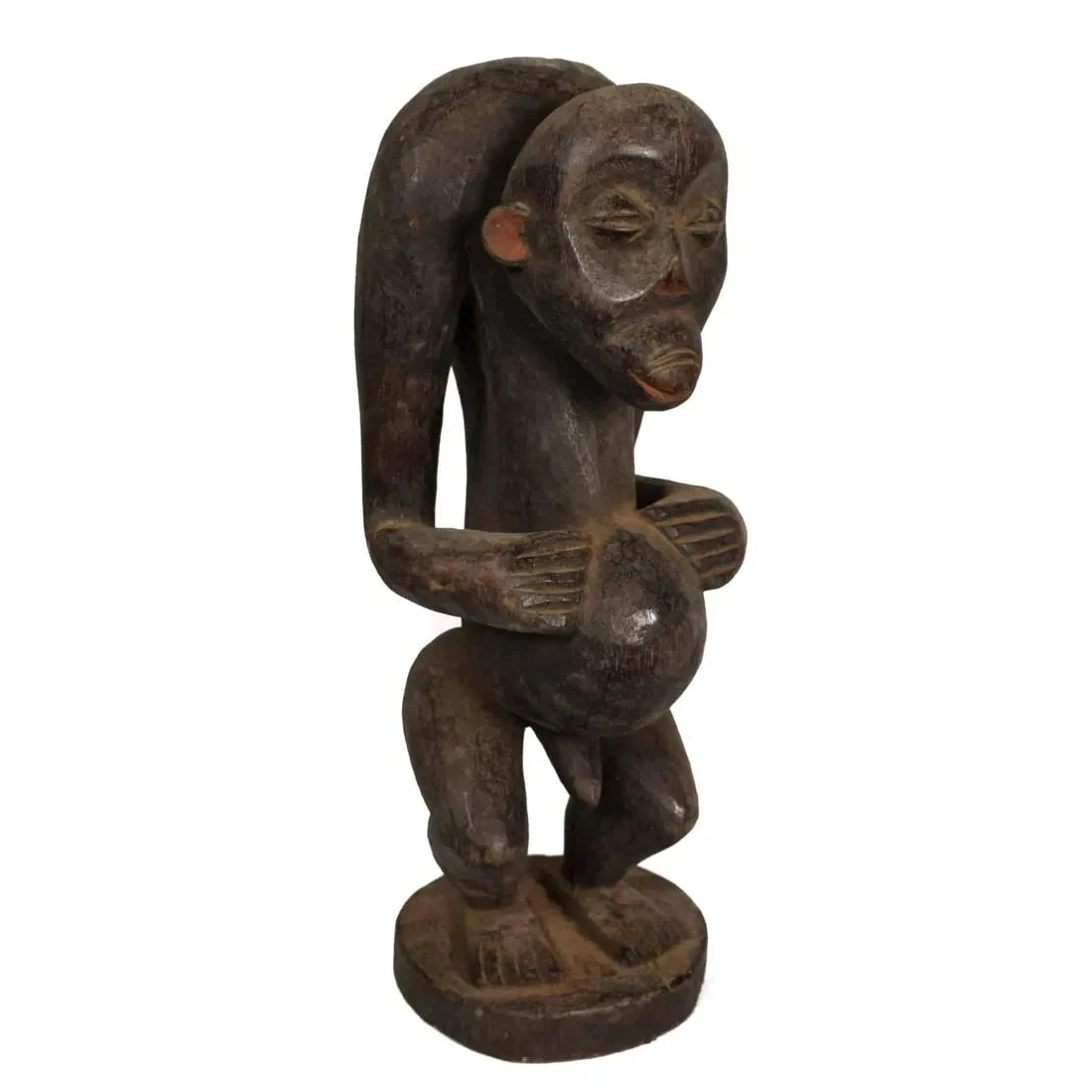 Bulu Ngil Monkey Figure, Cameroon #188 - Image 2