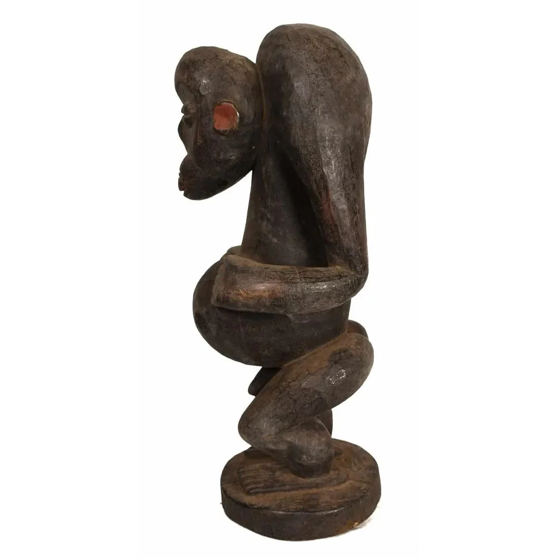 Bulu Ngil Monkey Figure, Cameroon #188 - Image 5