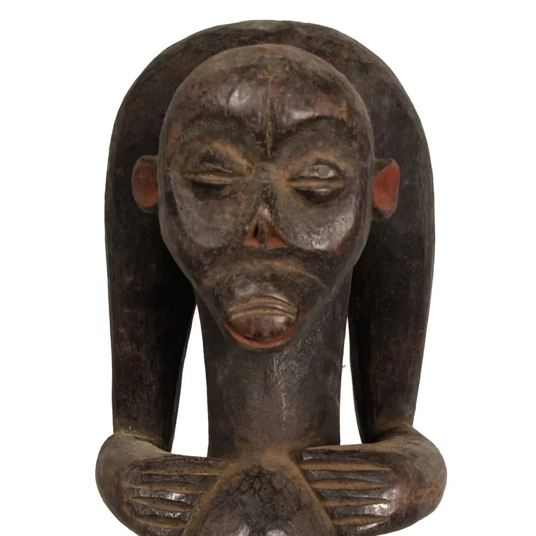 Bulu Ngil Monkey Figure, Cameroon #188 - Image 7