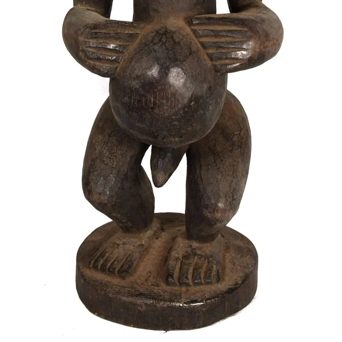 Bulu Ngil Monkey Figure, Cameroon #188 - Image 9