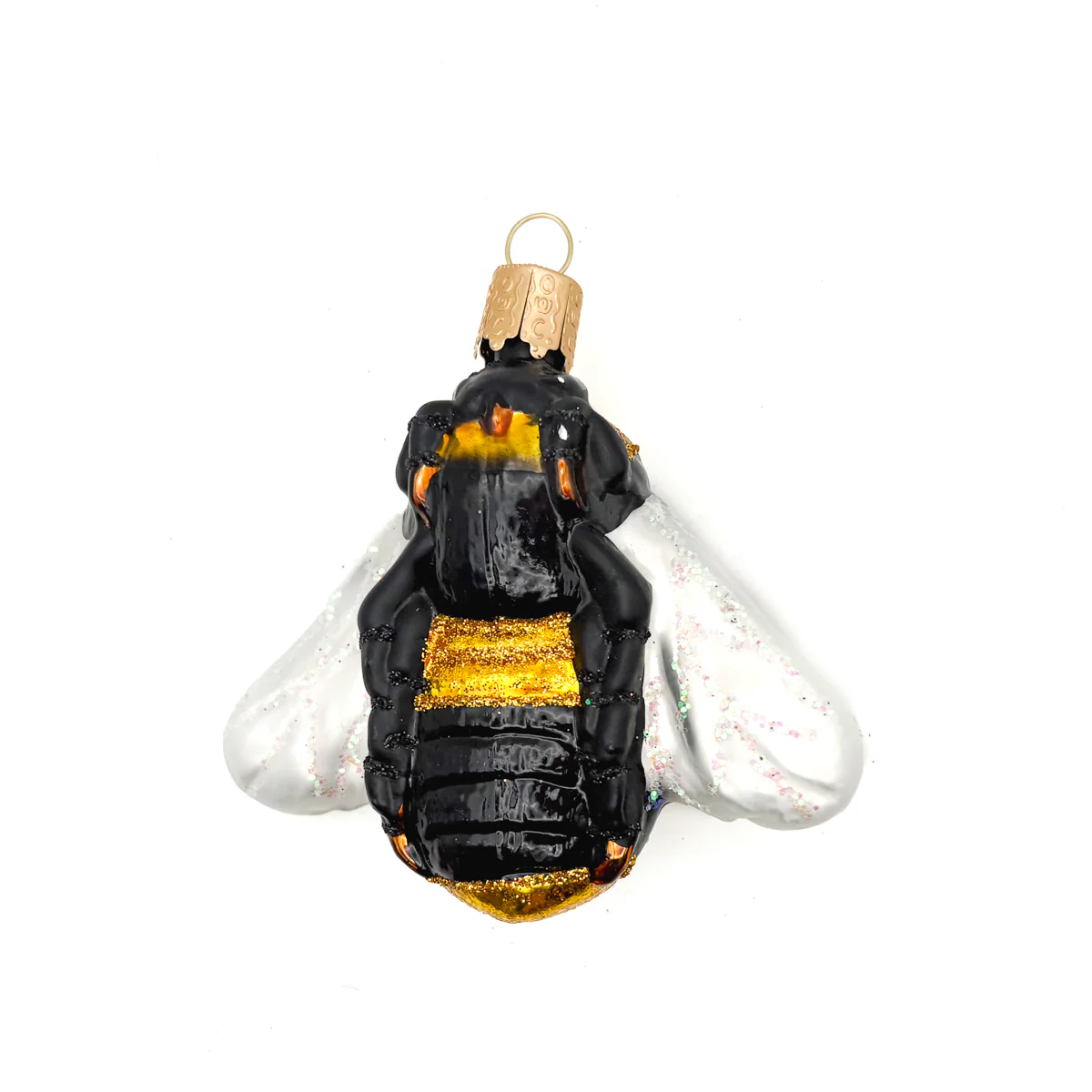 Bumblebee Honey Bee Glass Ornament - Image 3