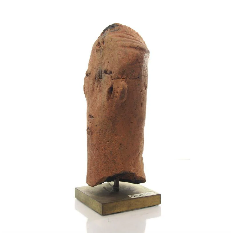 Bura Terra Cotta Funerary Portrait 8th to 12th Century 2 - Image 4