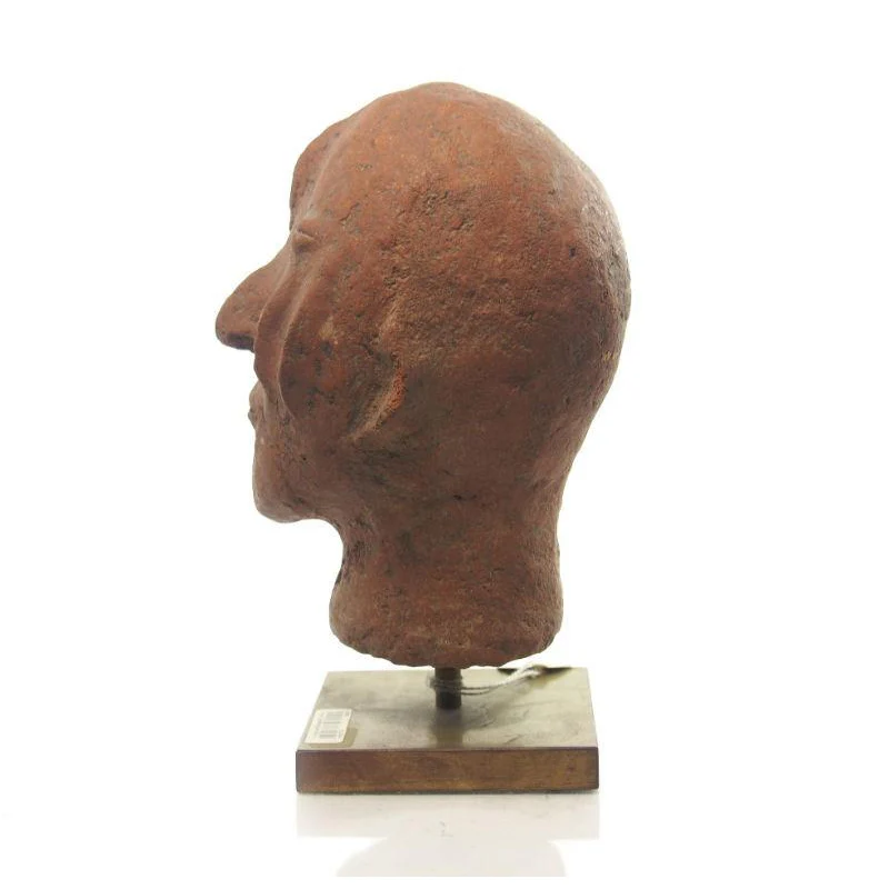 Bura Terra Cotta Funerary Portrait 8th to 12th Century 3 - Image 2