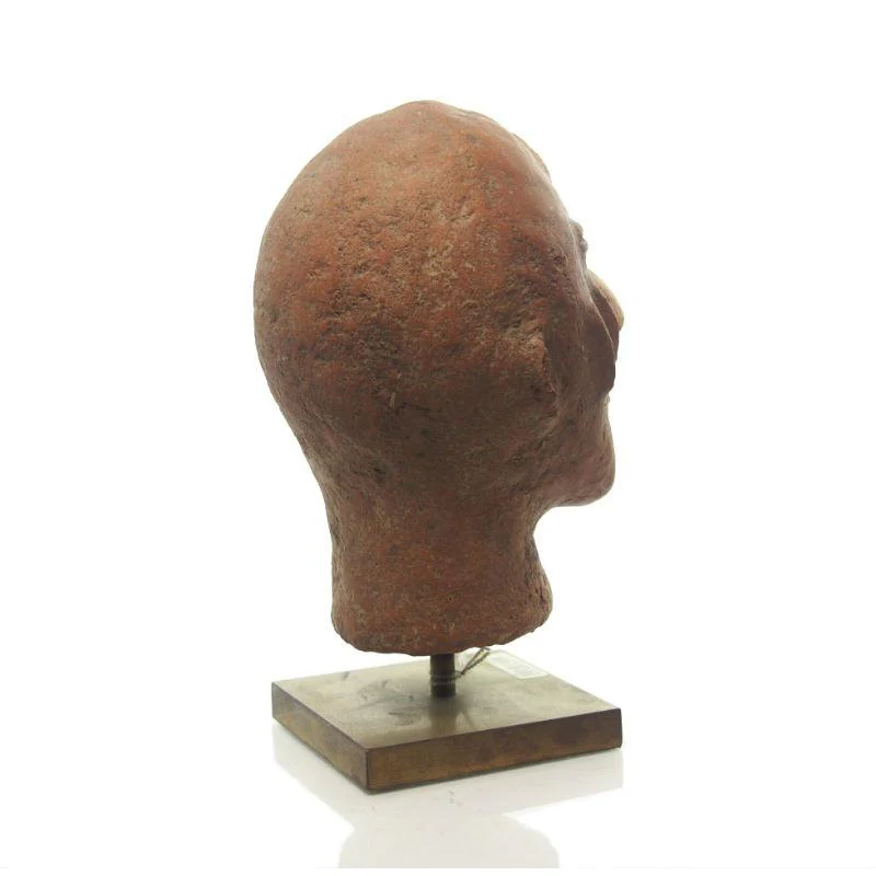 Bura Terra Cotta Funerary Portrait 8th to 12th Century 3 - Image 3