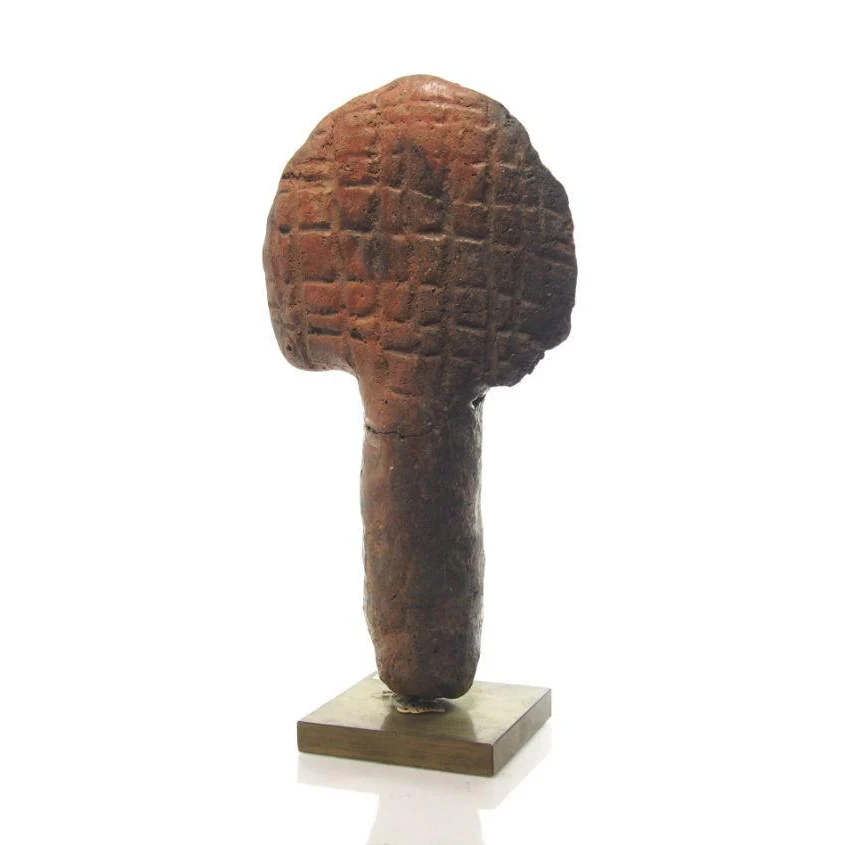 Bura Terra Cotta Funerary Portrait 8th to 12th Century 1 - Image 3