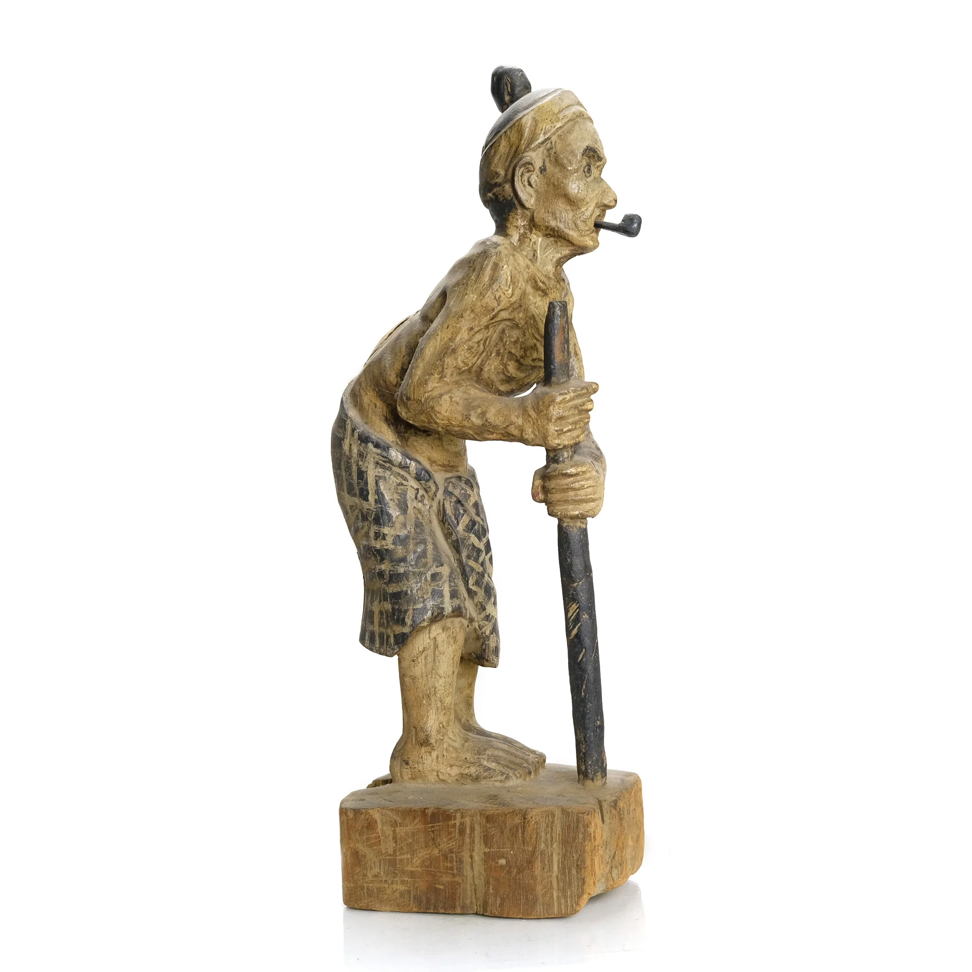 Burma Ancestral Shrine Figure Ca.1920 #２ - Image 2