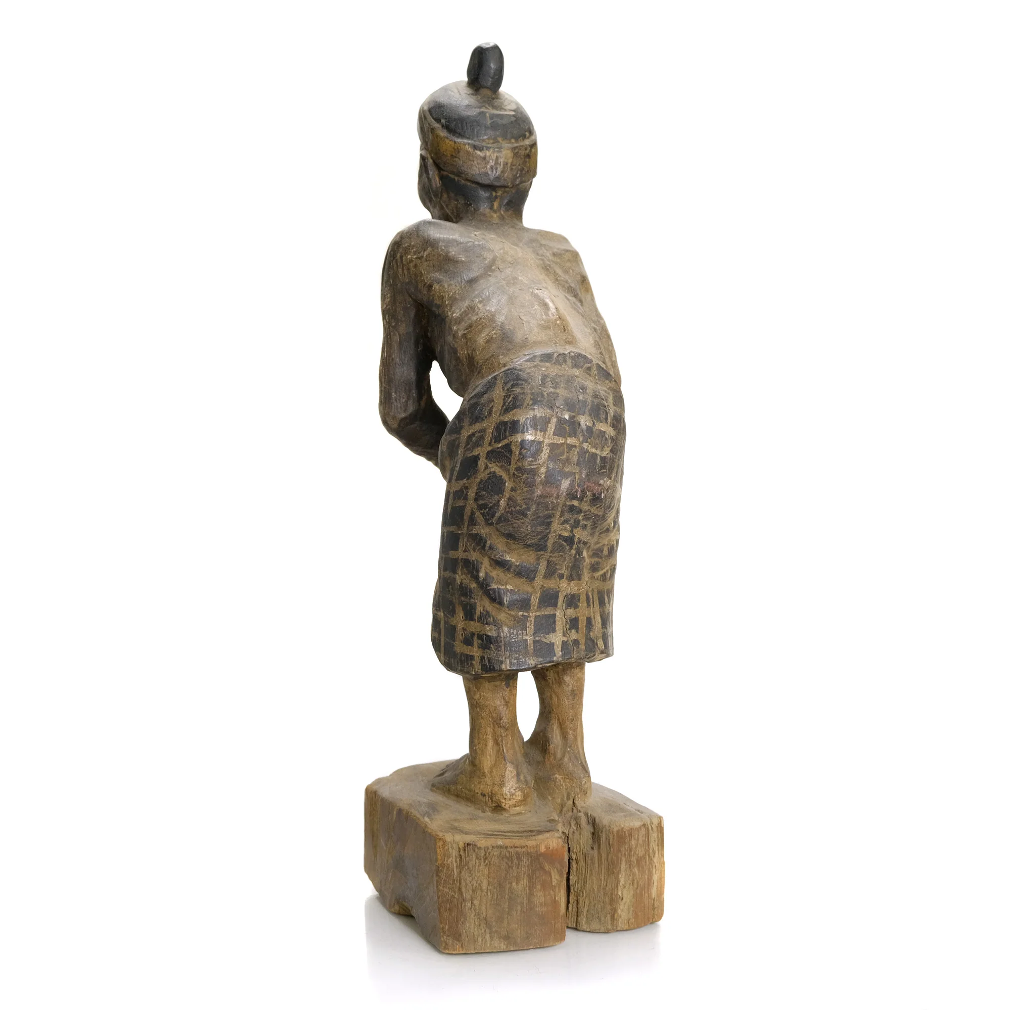 Burma Ancestral Shrine Figure Ca.1920 #２ - Image 3