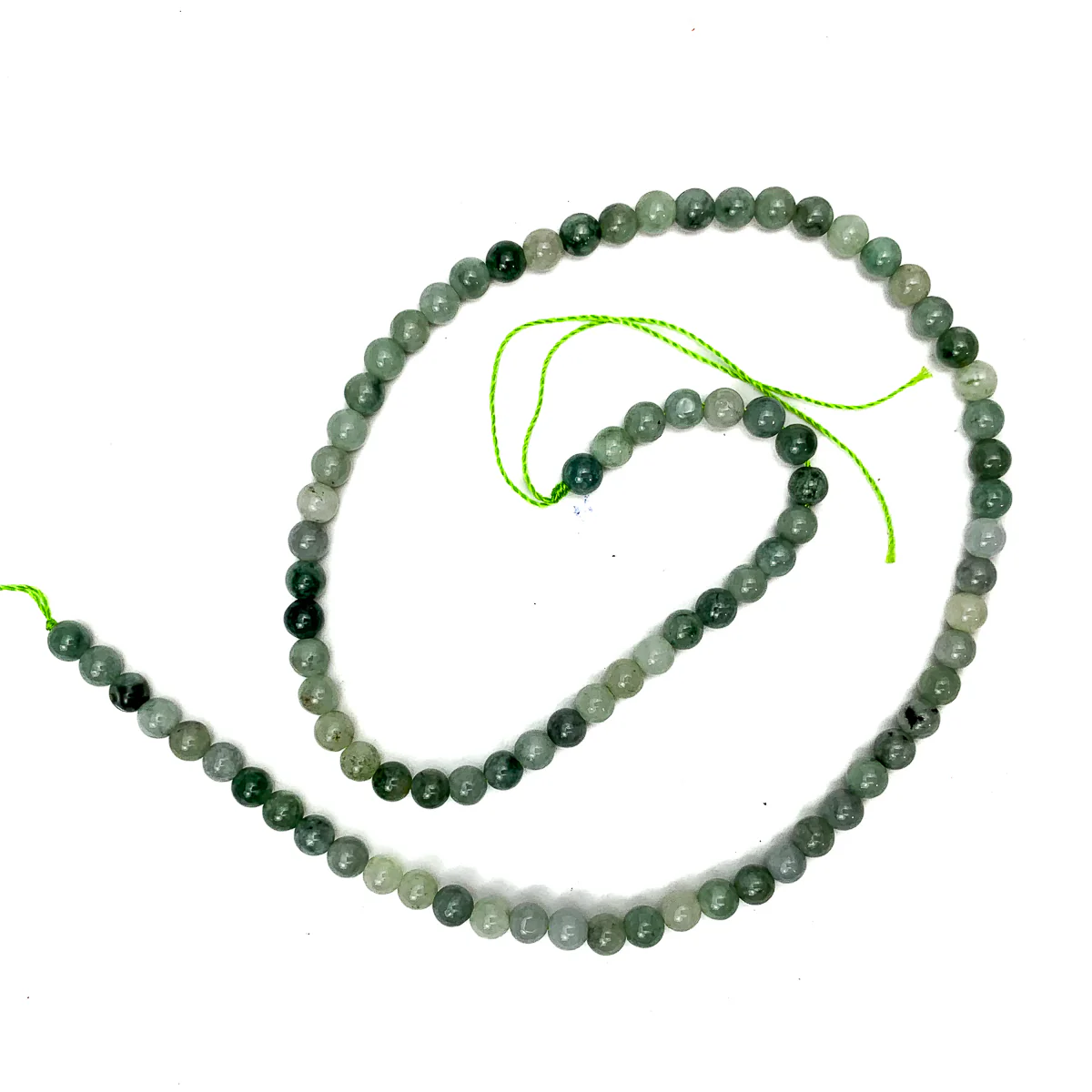 Burmese AAA Jadeite 4mm Smooth Rounds - Image 2