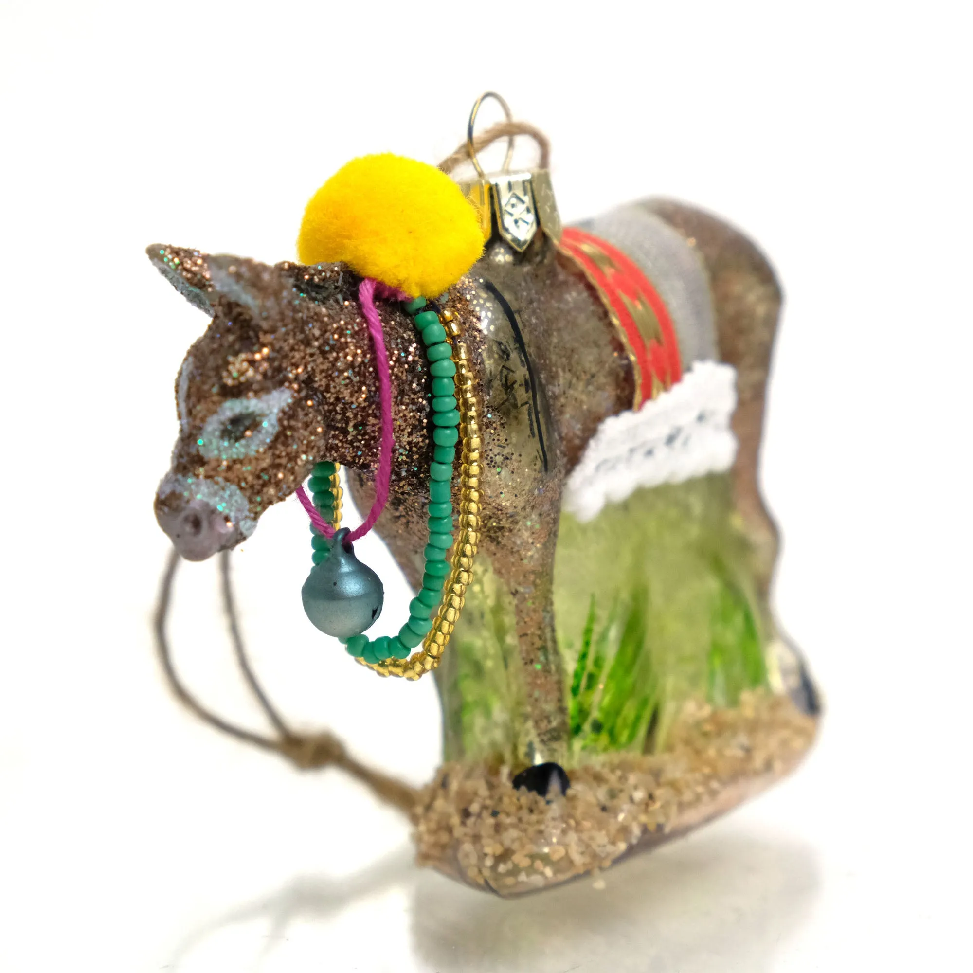 Burro Glass Ornament - Image 2