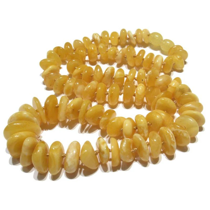 Butterscotch Amber Nugget Strand/Necklace - Image 3