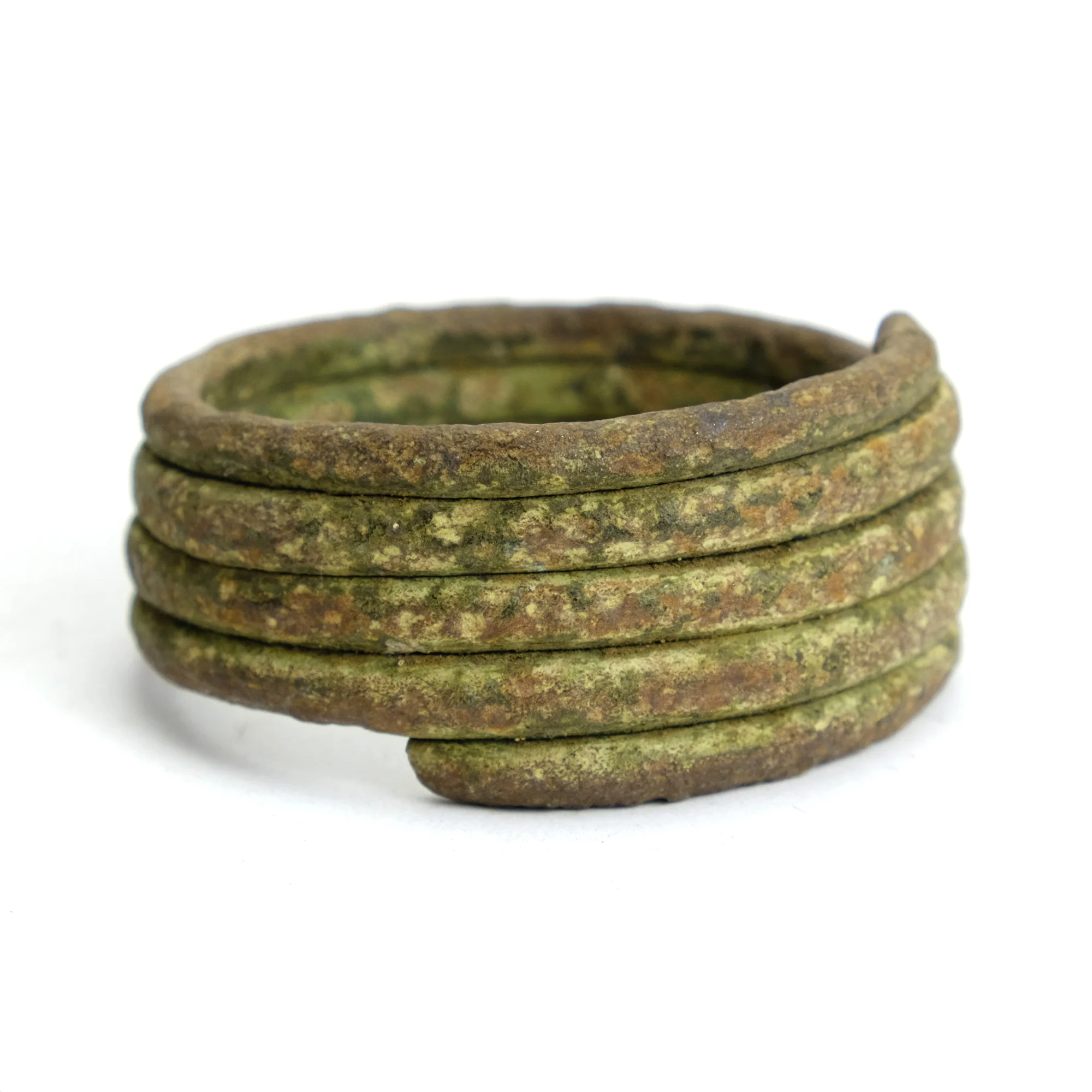 Calabar 19th Century Copper Currency Spirals from Nigeria - Image 2