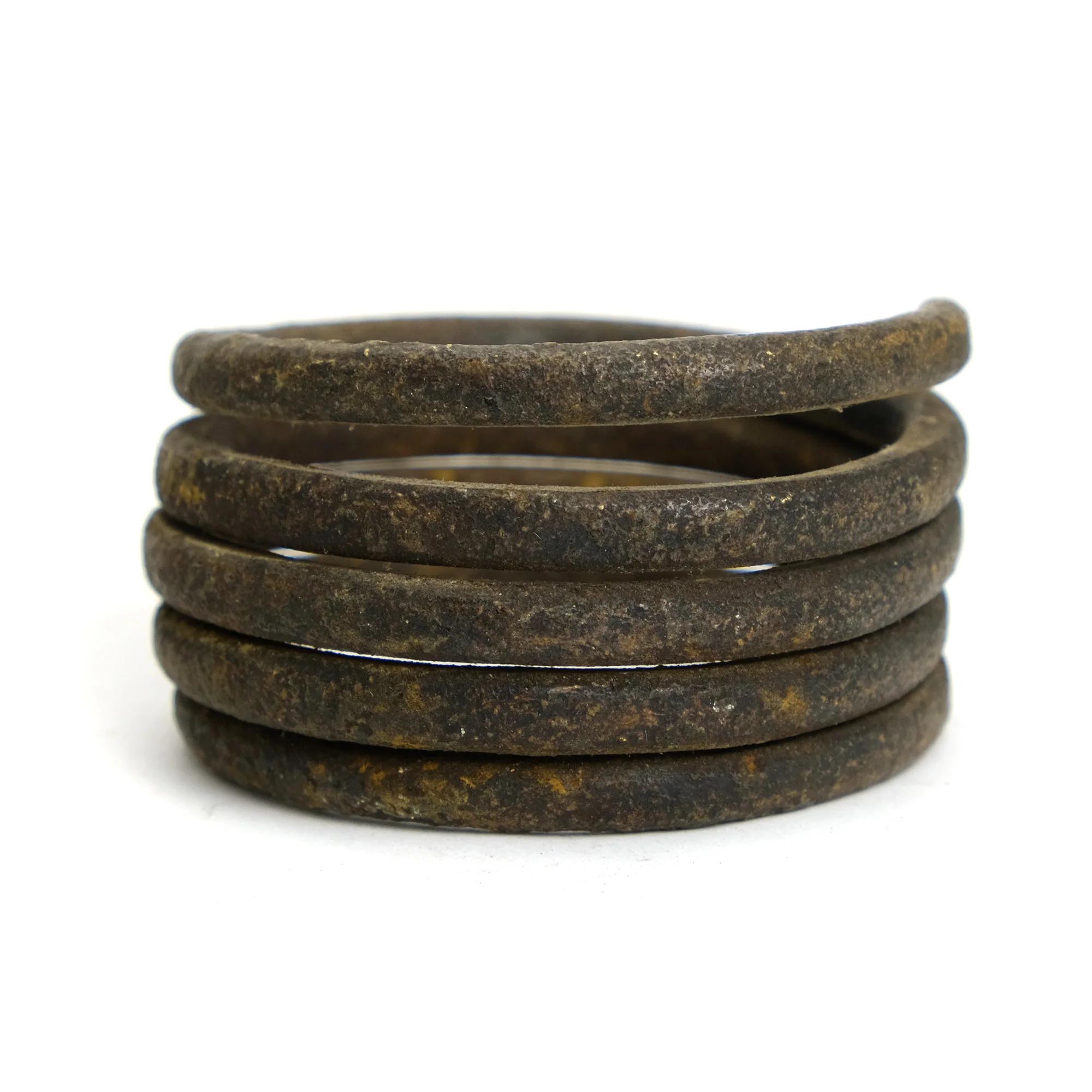 Calabar 19th Century Copper Currency Spirals from Nigeria - Image 4