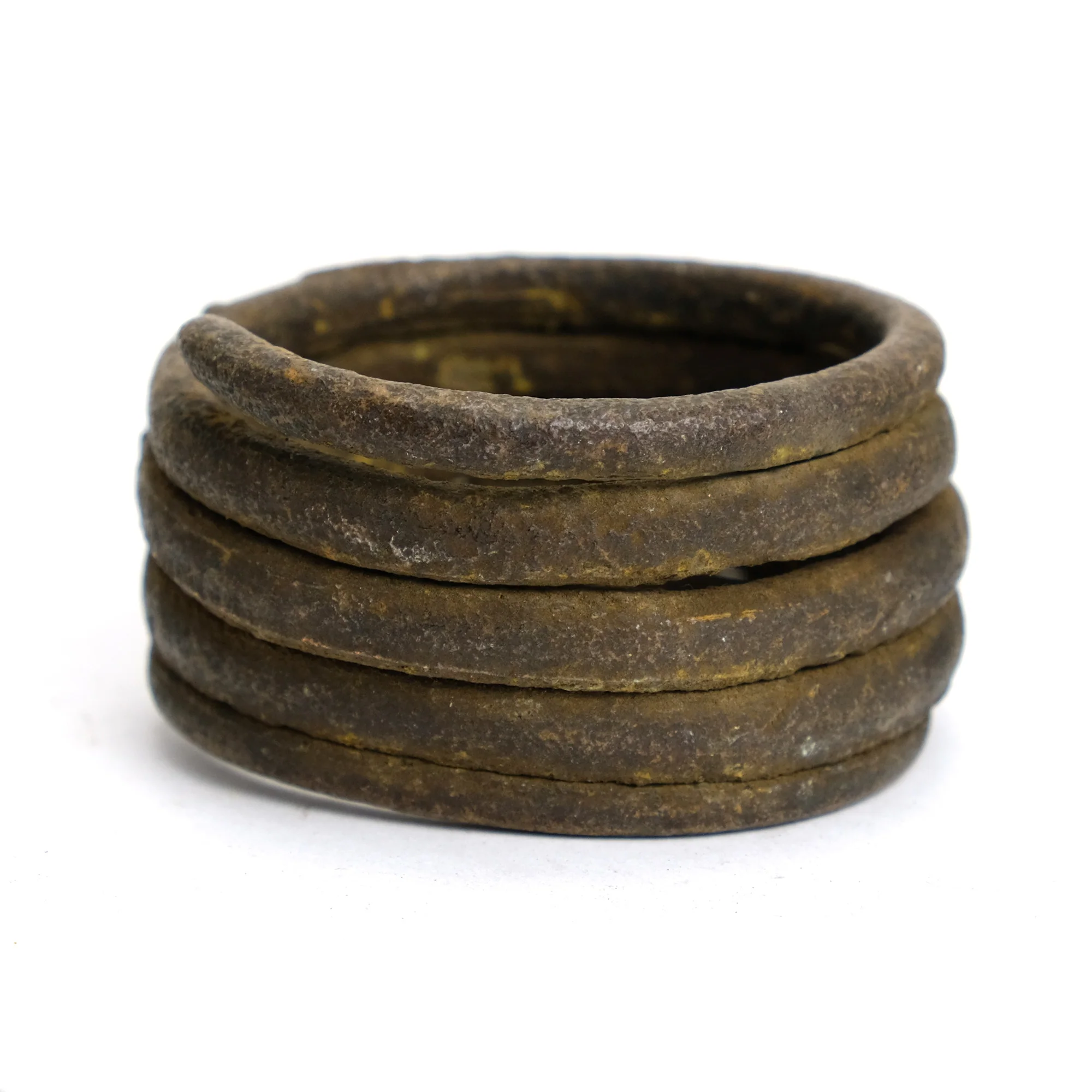 Calabar 19th Century Copper Currency Spirals from Nigeria - Image 5