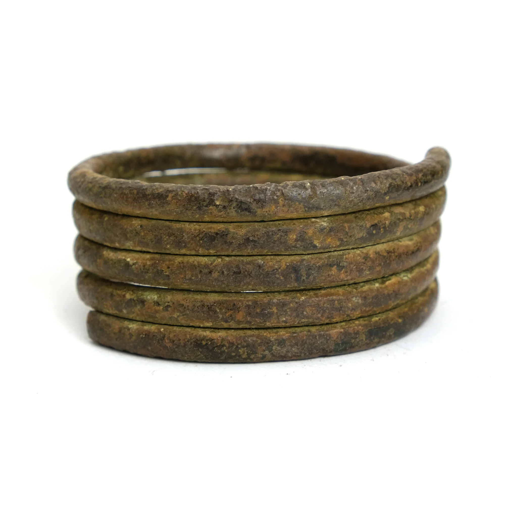 Calabar 19th Century Copper Currency Spirals from Nigeria - Image 6