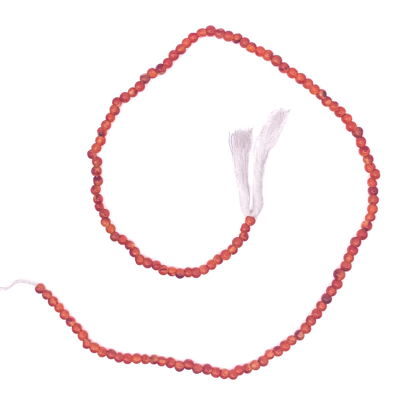 Carnelian 2.5mm Smooth Rounds Bead Strand - Image 2
