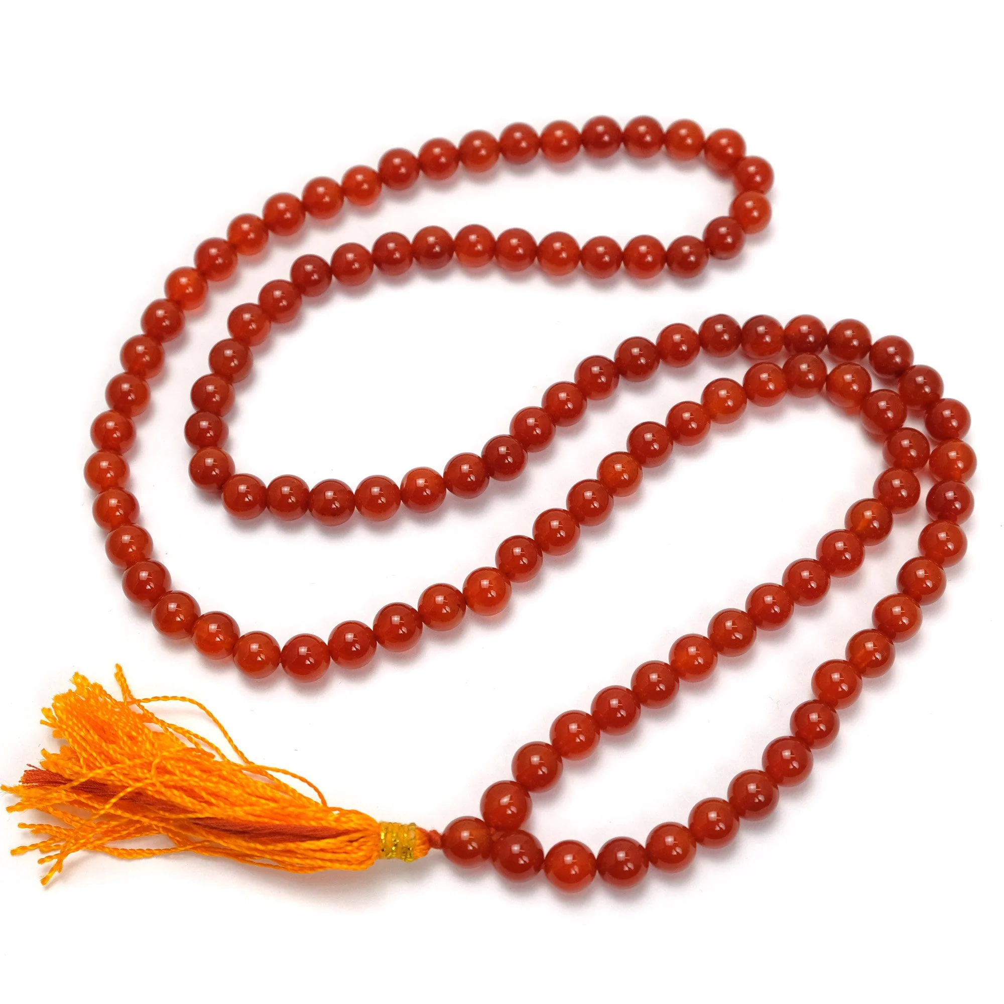 Carnelian 8mm Mala - Image 3