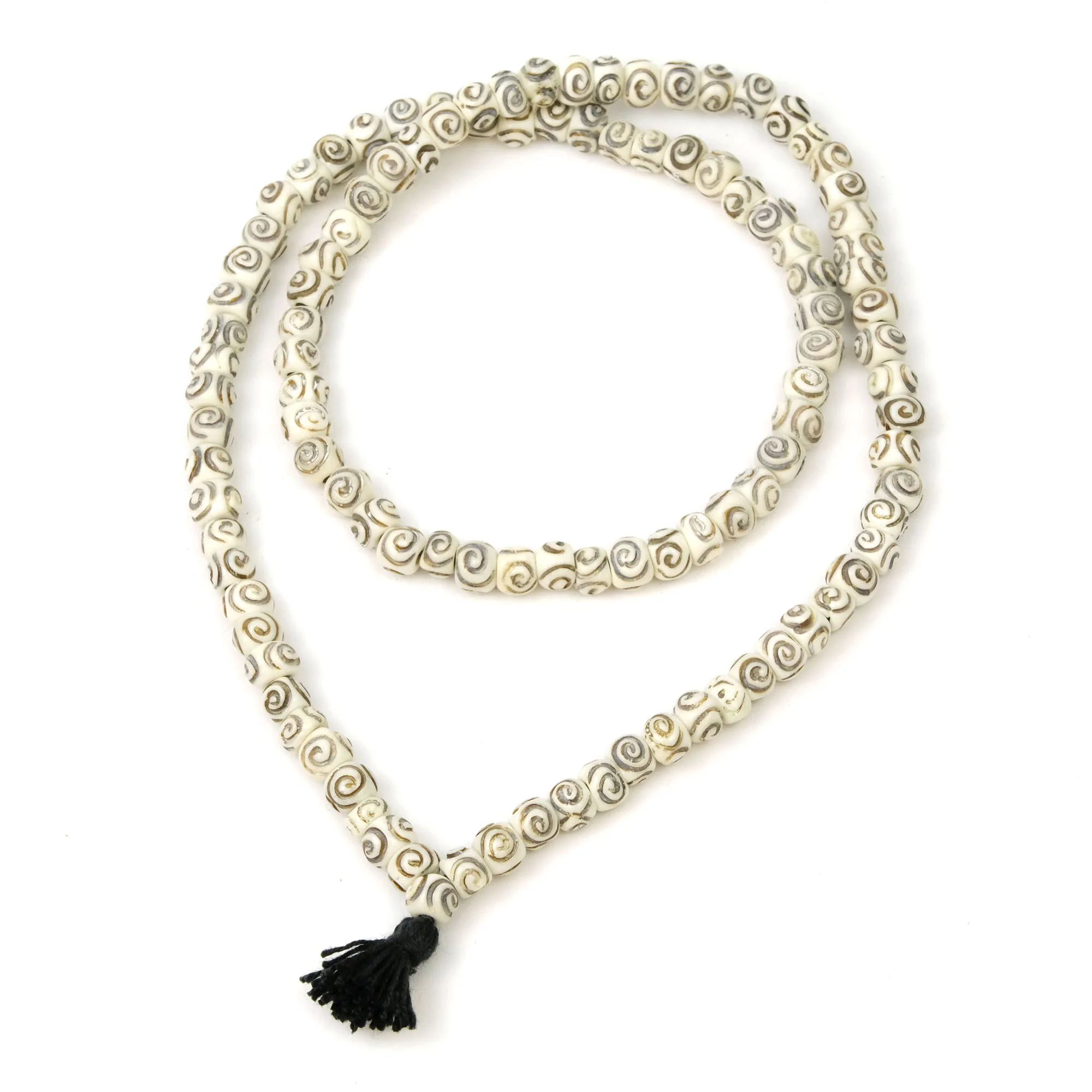 Carved Bone Mala - Image 2