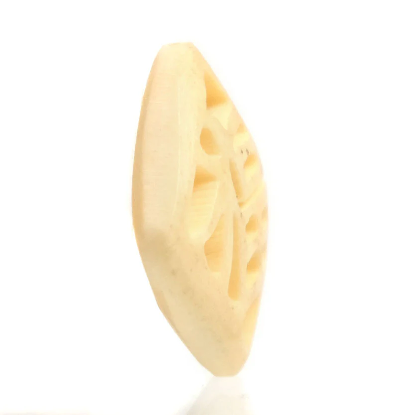 Carved Bone Pendant - Image 2