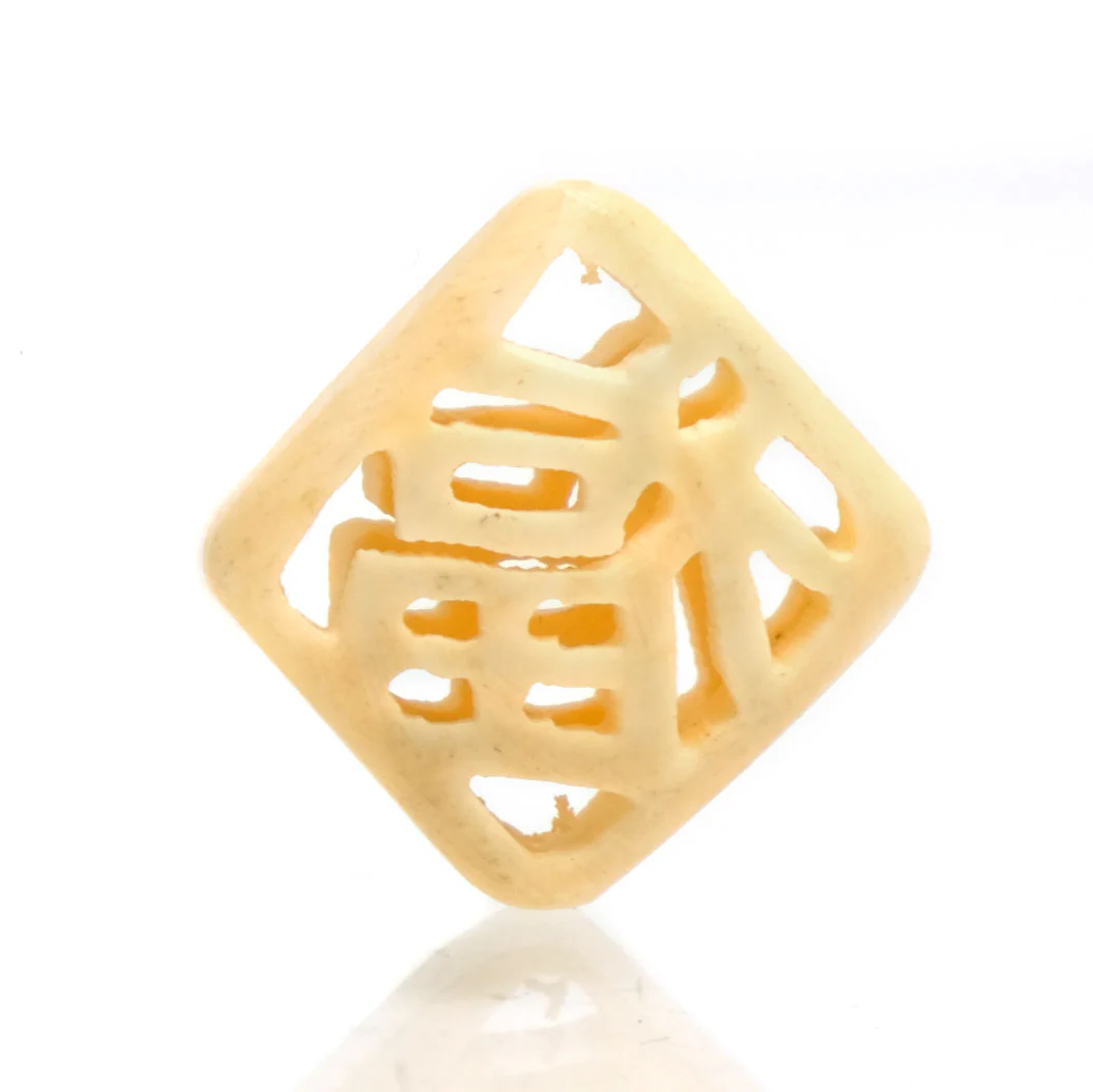 Carved Bone Pendant - Image 3