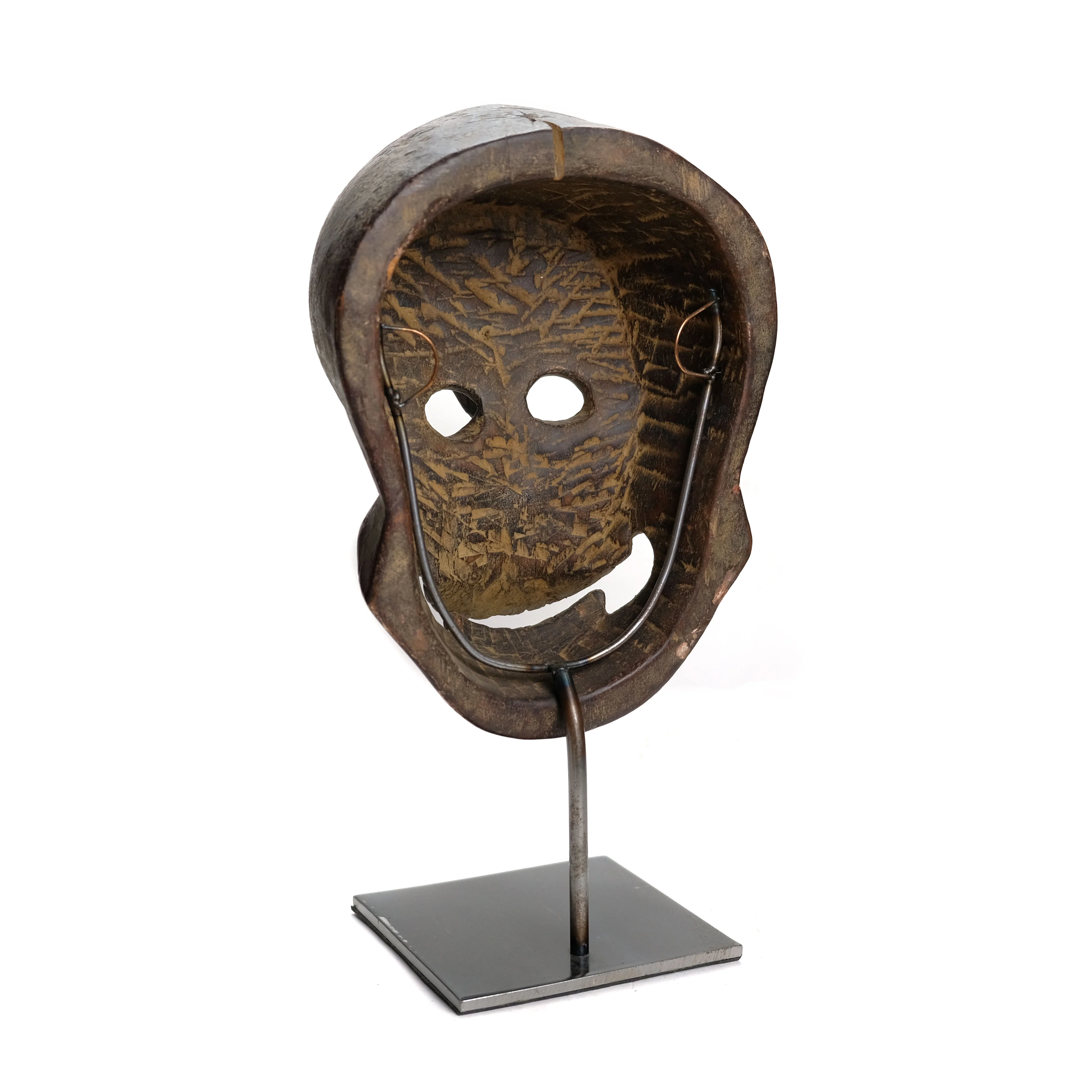 Chitipati Wooden Skull Mask, B - Image 3