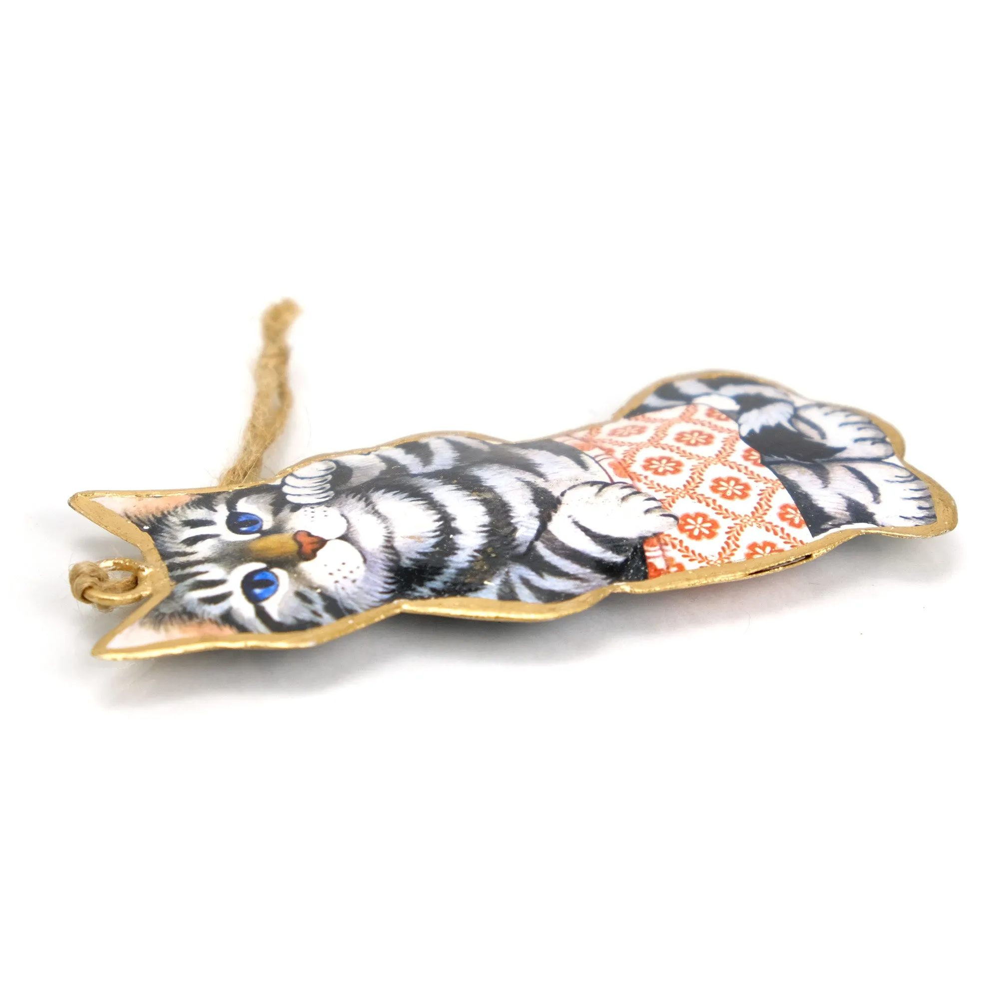 Cat with Shorts Ornament - Image 3