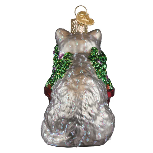 Catnip Kitten Cat Glass Ornament - Image 3