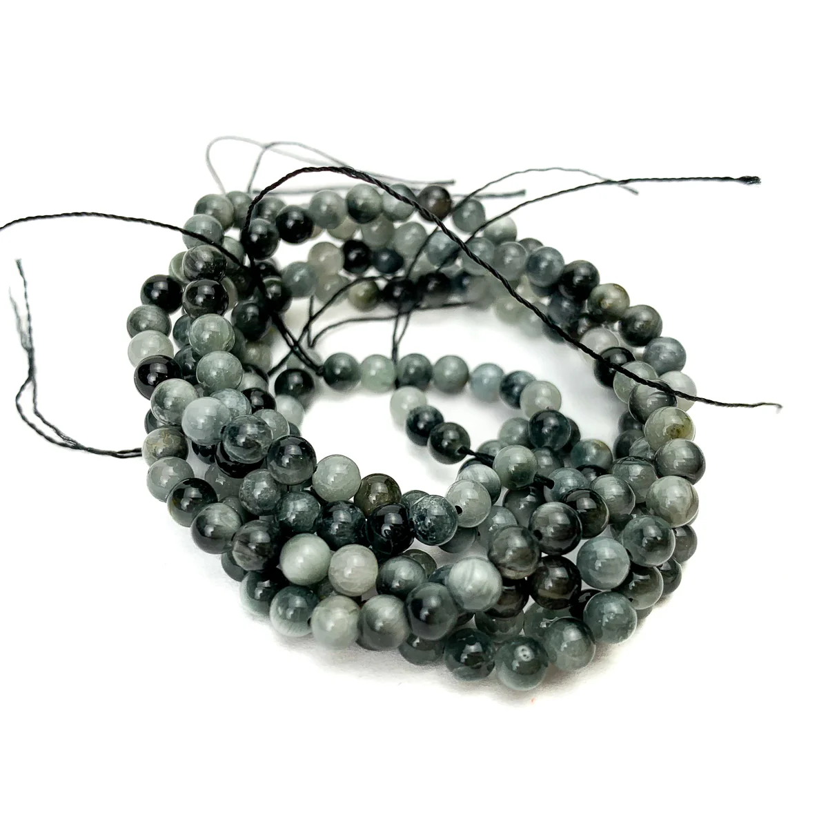 Cat's Eye 4mm Smooth Rounds - Image 3