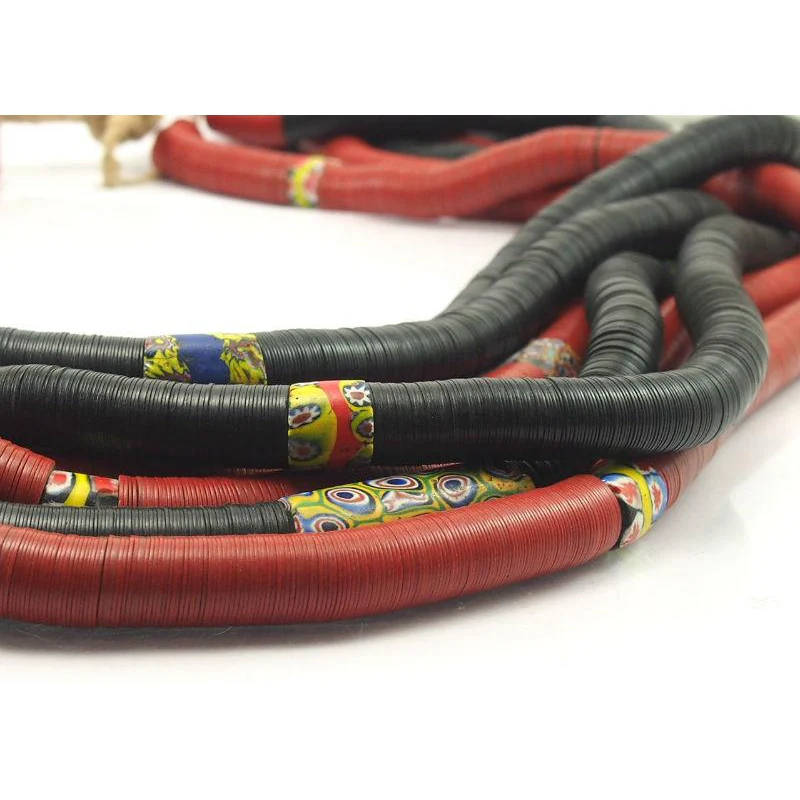Fulani Celluloid Tamba Heirloom Necklace 2 - Image 3
