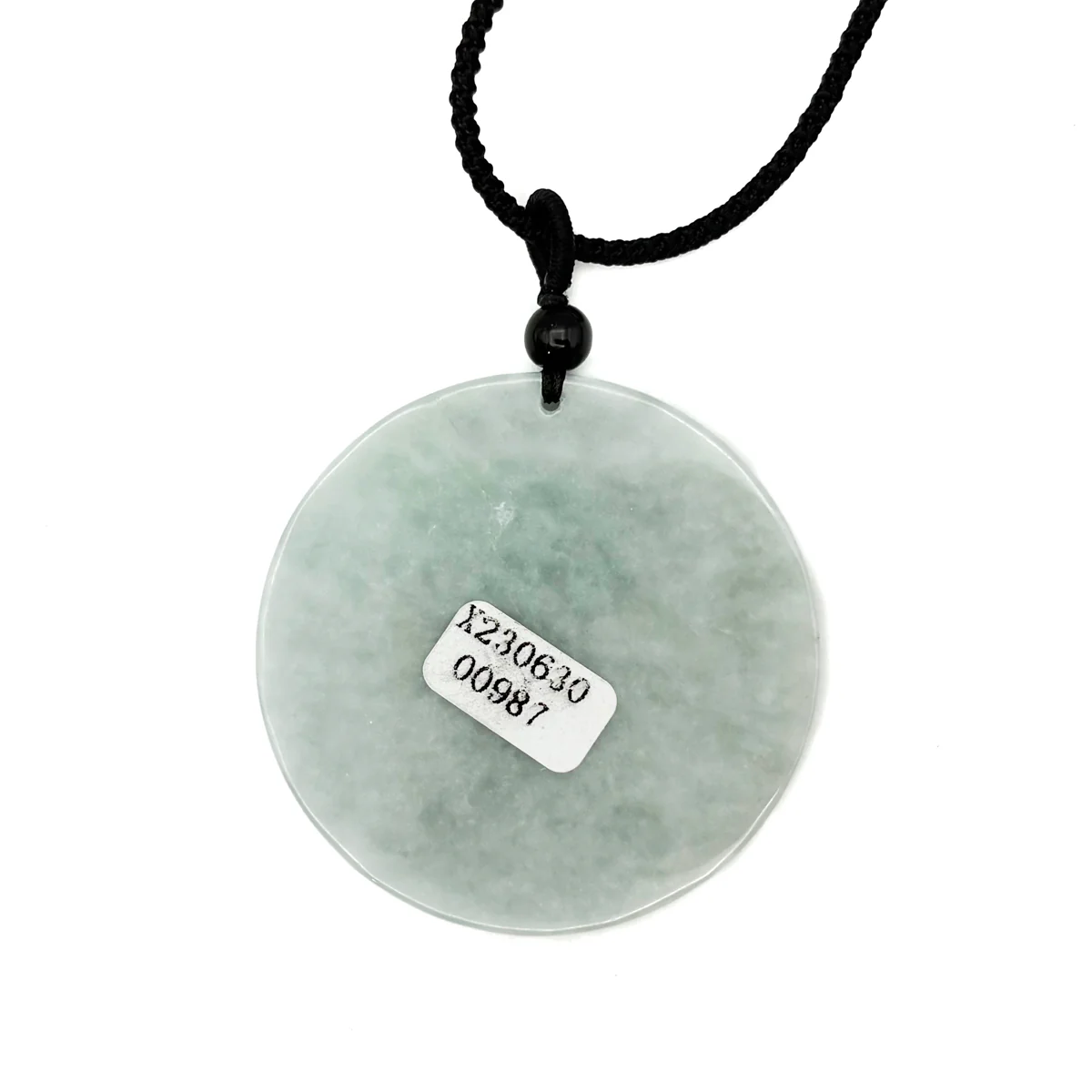 Certified 100% Natural Grade A Green Jade Jadeite Pendant Carved Kwan-Yin Necklace - Image 14
