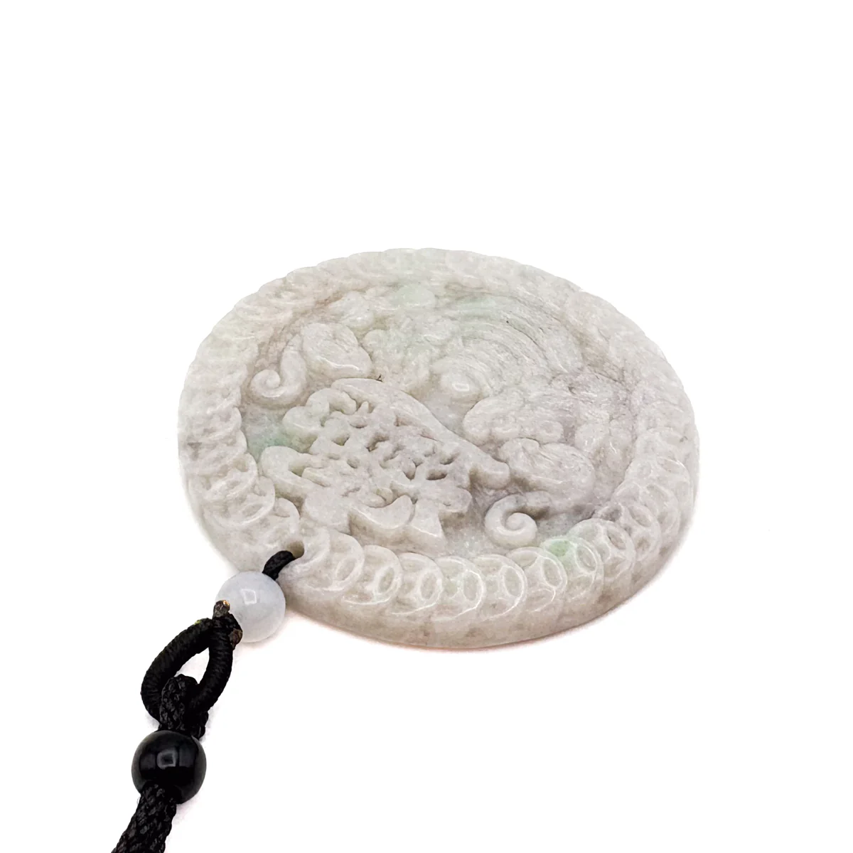 Certified Grade A 100% Natural Green Burma Jadeite Jade Pendant Pixiu Necklace - Image 7