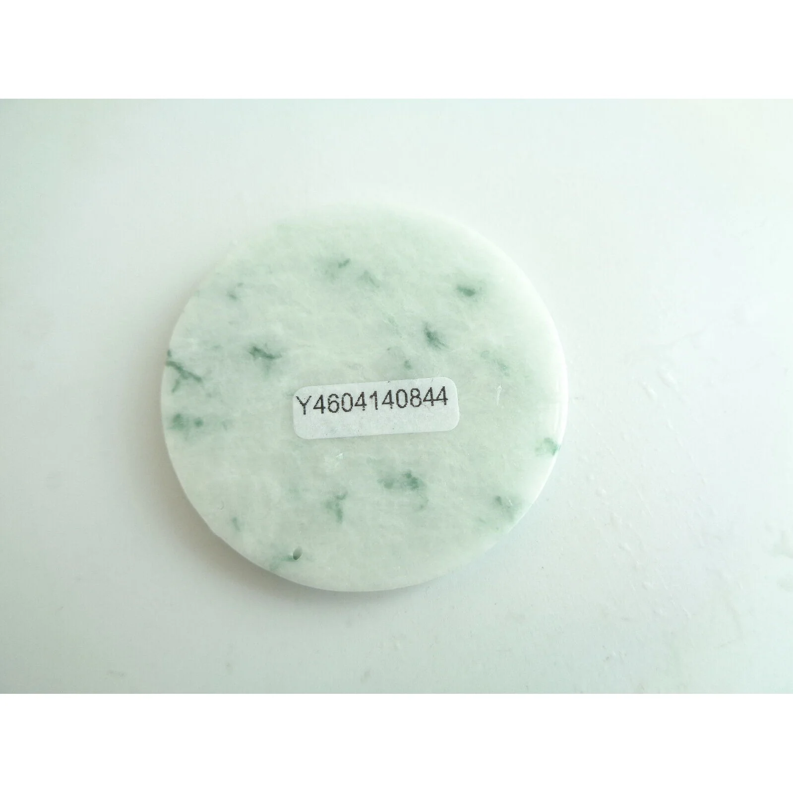 Certified Green A Jade Jadeite Carved Landscape Painting Kwan Yin Pendant Necklace - Image 3