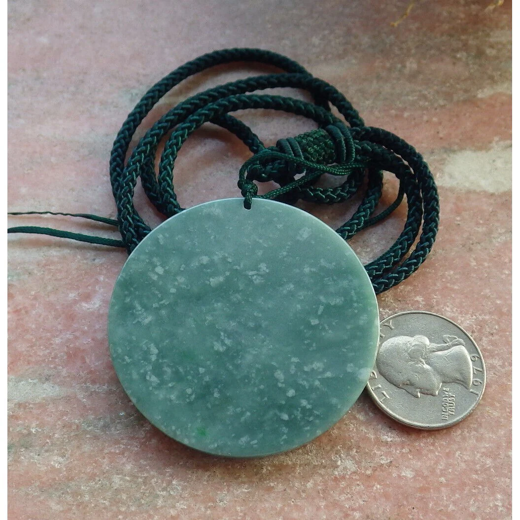 Certified Green Burma Natural A Jade Jadeite Pendant Buddha Guanyin Necklace - Image 8
