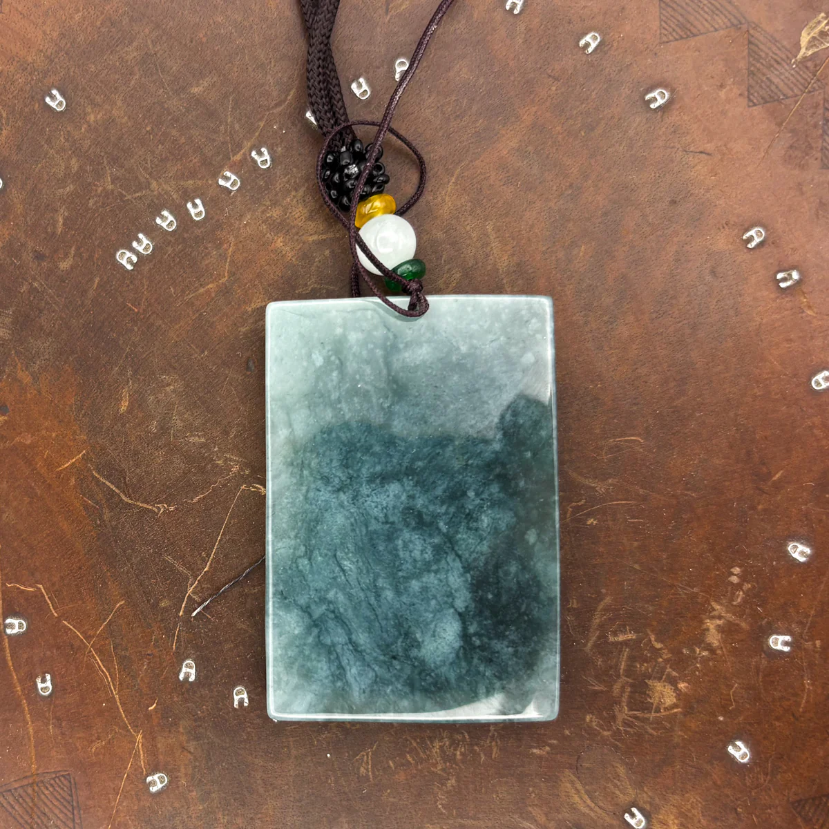Certified Green Burma Natural A Jade Jadeite Pendant Buddha Guanyin Necklace - Image 13