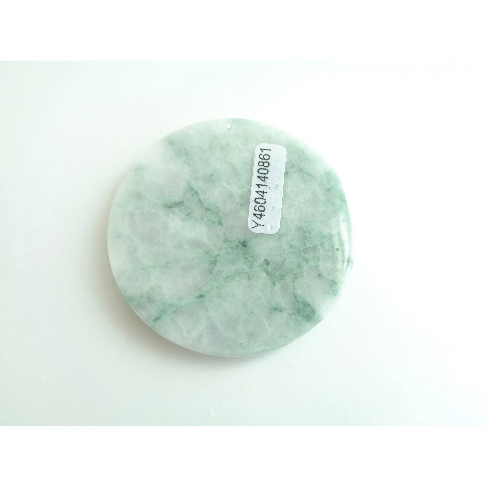 Certified Green Natural A Jade Jadeite Carved Dragon Kwan Yin Pendant Necklace - Image 3
