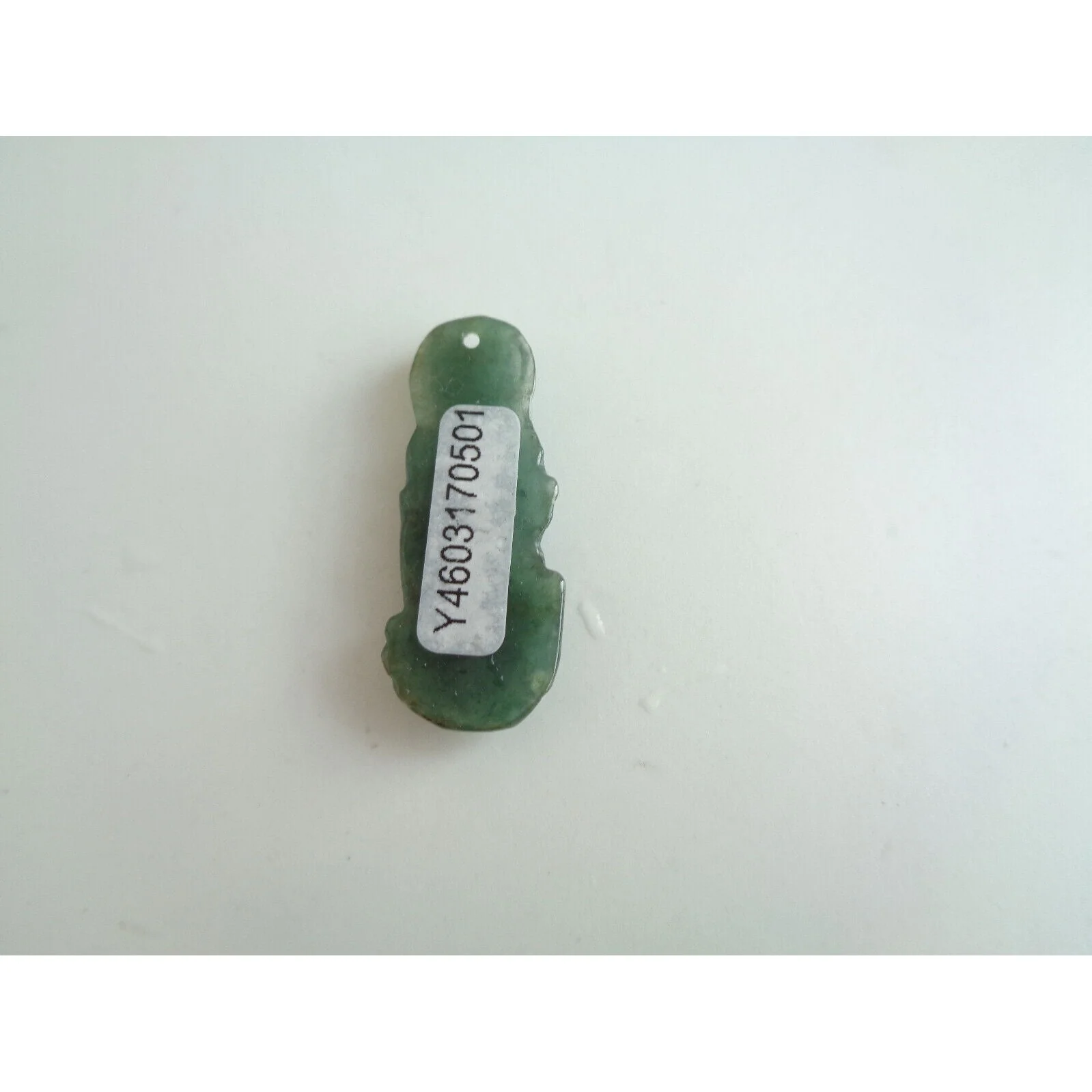 Certified Green Natural A Jade Jadeite Carved Guanyin Kwan Yin God Pendant - Image 2